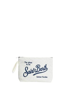 Aline Sangallo L Cotton Mini Flowers Clutch Bag MC2 SAINT BARTH | Pochette Bag | ALI005200238L